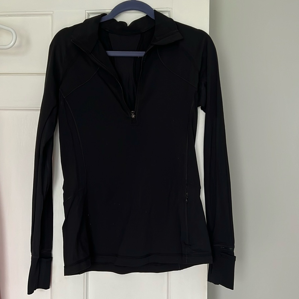 Lululemon black half zip jacket